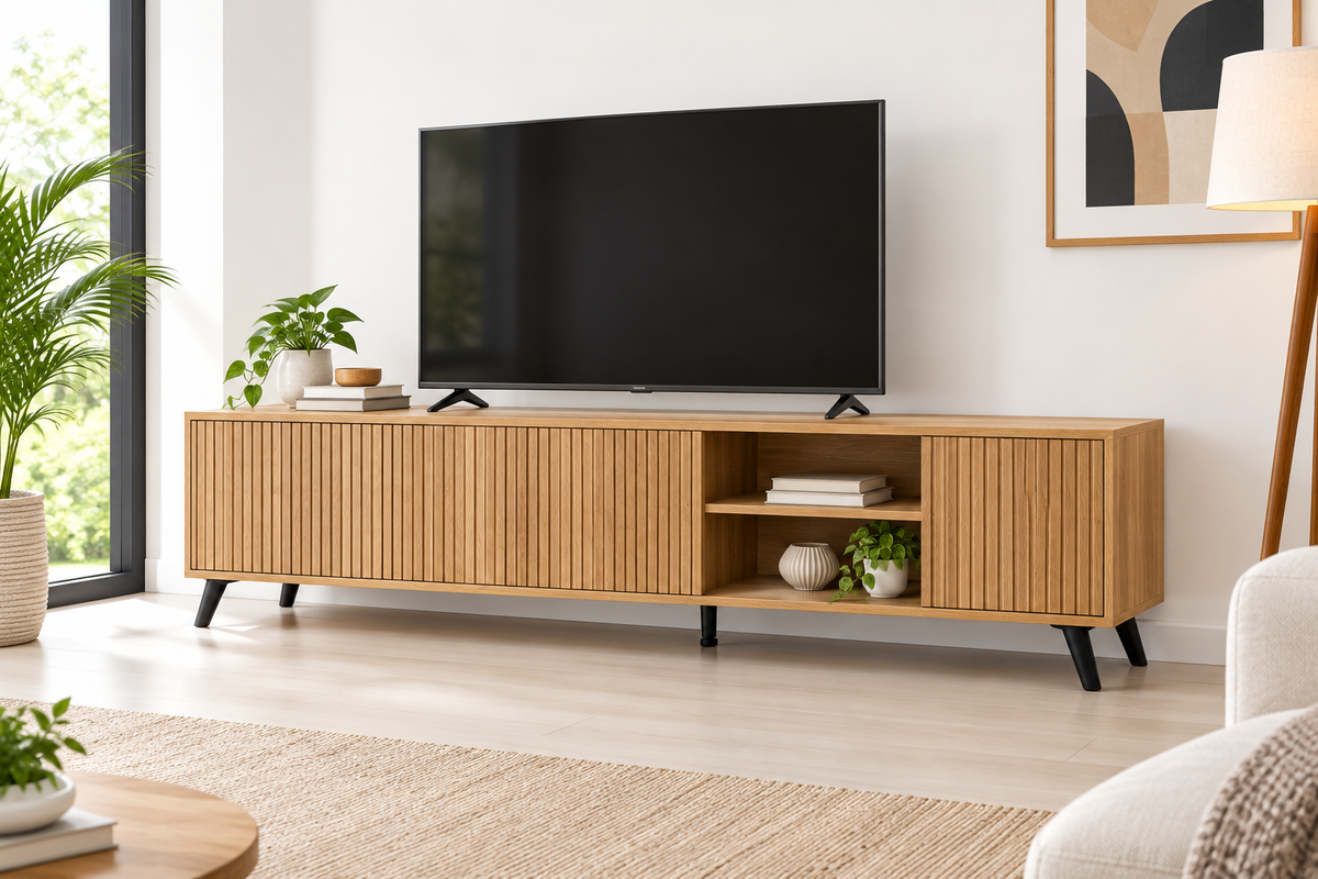 Mueble TV roble